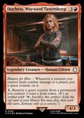 Duchess, Wayward Tavernkeep (0585) - Surge Foil