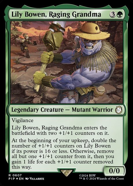 Lily Bowen, Raging Grandma - Surge Foil