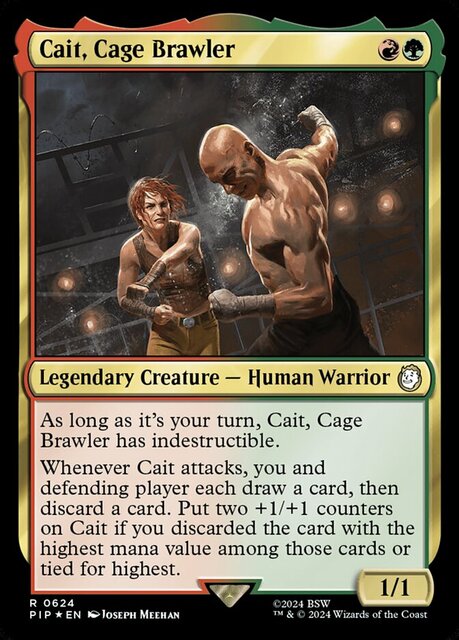 Cait, Cage Brawler - Surge Foil