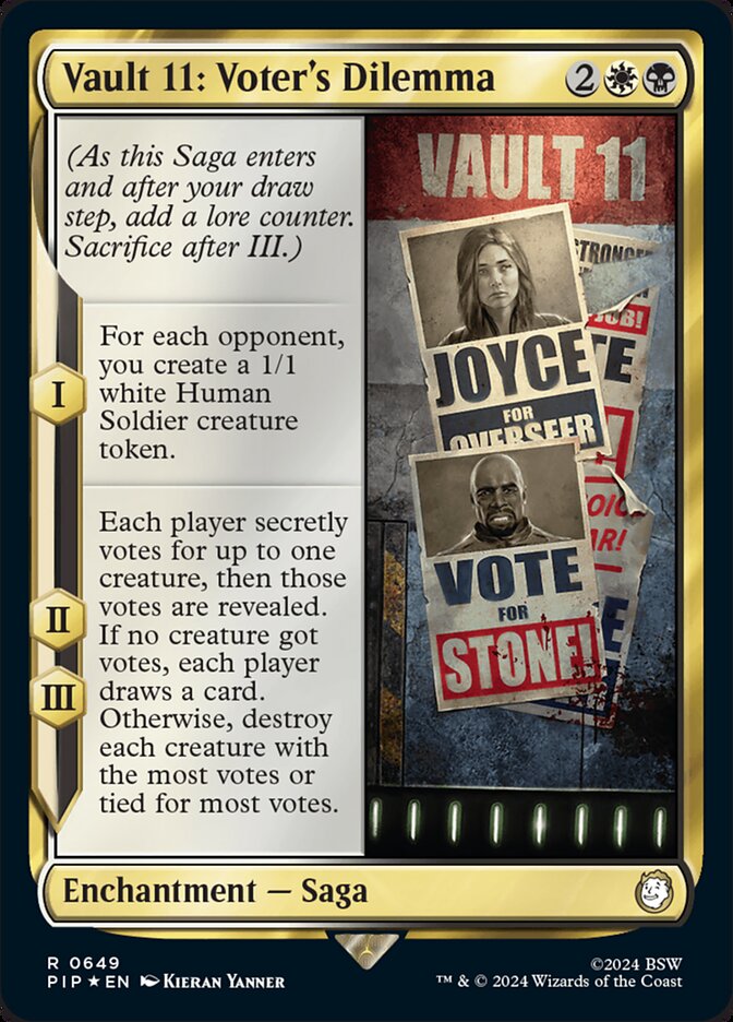 Vault 11: Voters Dilemma - Surge Foil