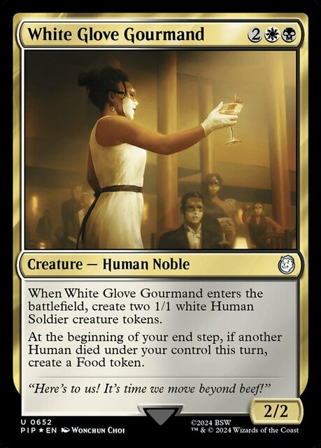 White Glove Gourmand - Surge Foil