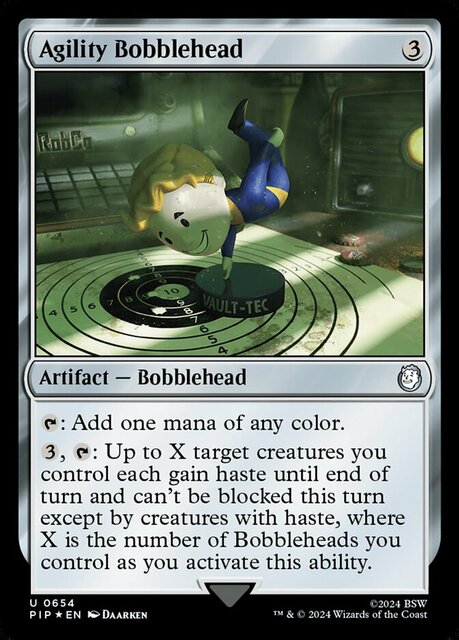 Agility Bobblehead - Surge Foil