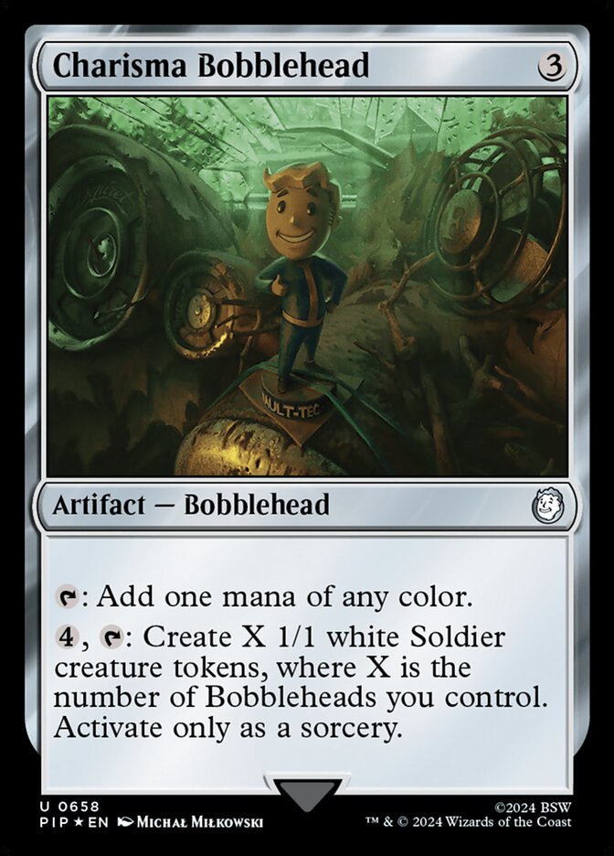 Charisma Bobblehead - Surge Foil