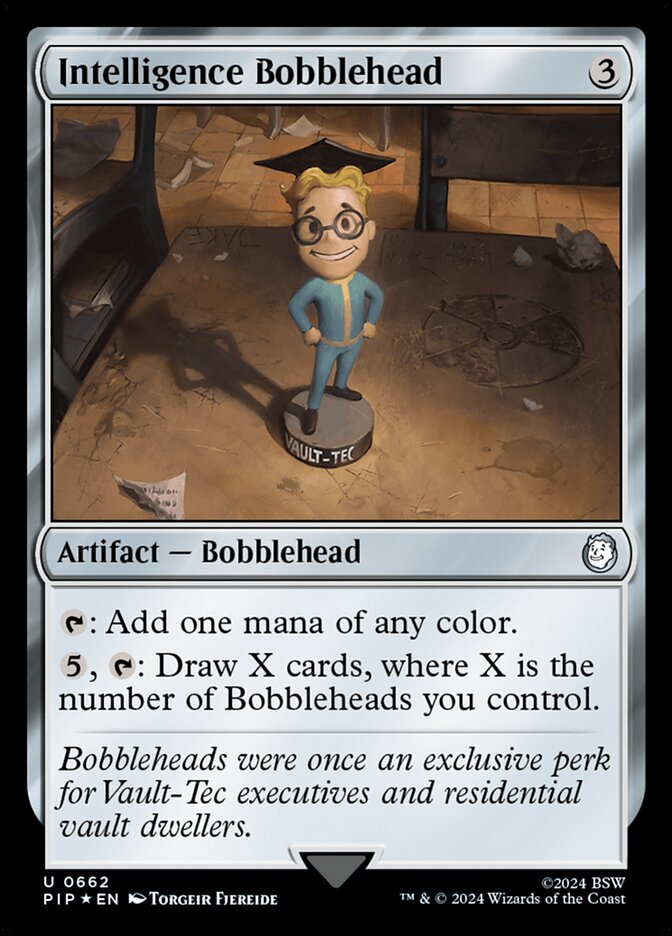 Intelligence Bobblehead - Surge Foil