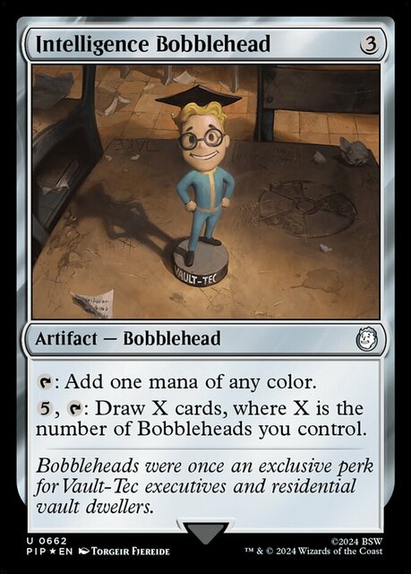 Intelligence Bobblehead - Surge Foil