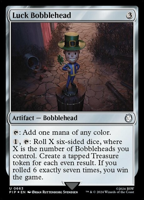 Luck Bobblehead - Surge Foil