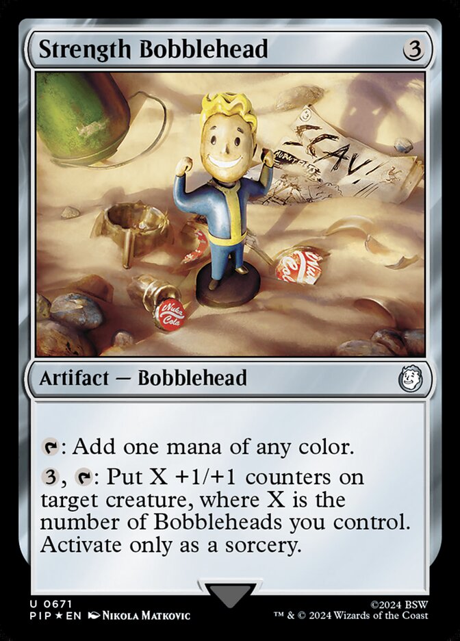 Strength Bobblehead - Surge Foil