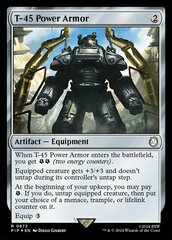 T-45 Power Armor - Surge Foil