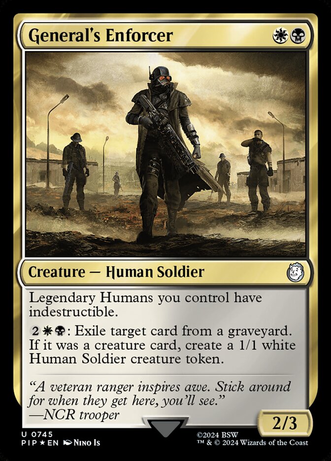 Generals Enforcer - Surge Foil