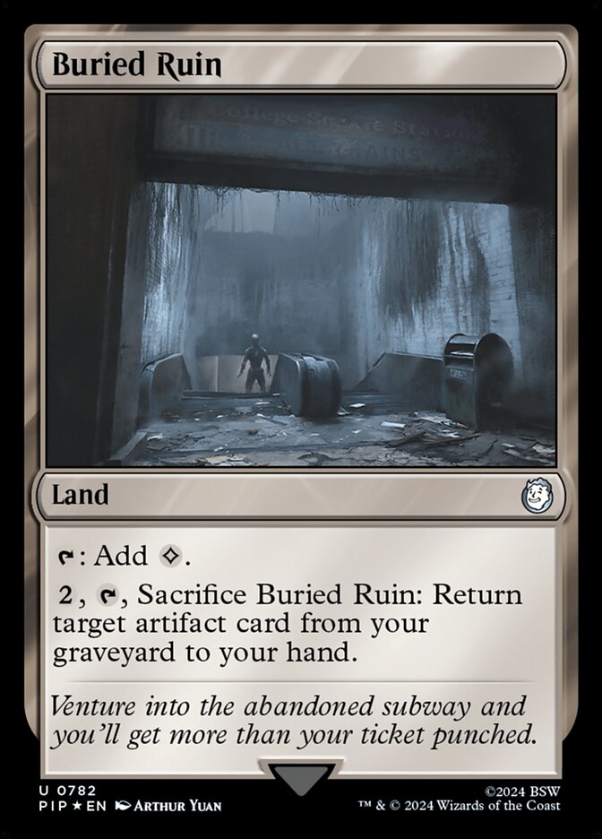 Buried Ruin - Surge Foil