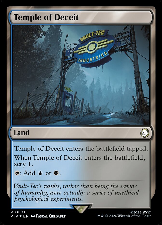 Temple of Deceit - Surge Foil