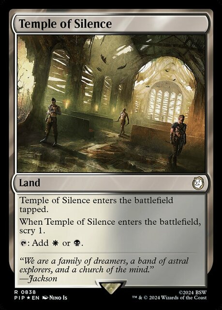 Temple of Silence - Surge Foil