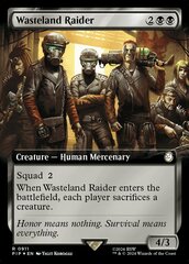 Wasteland Raider (0911) (Extended Art) - Surge Foil