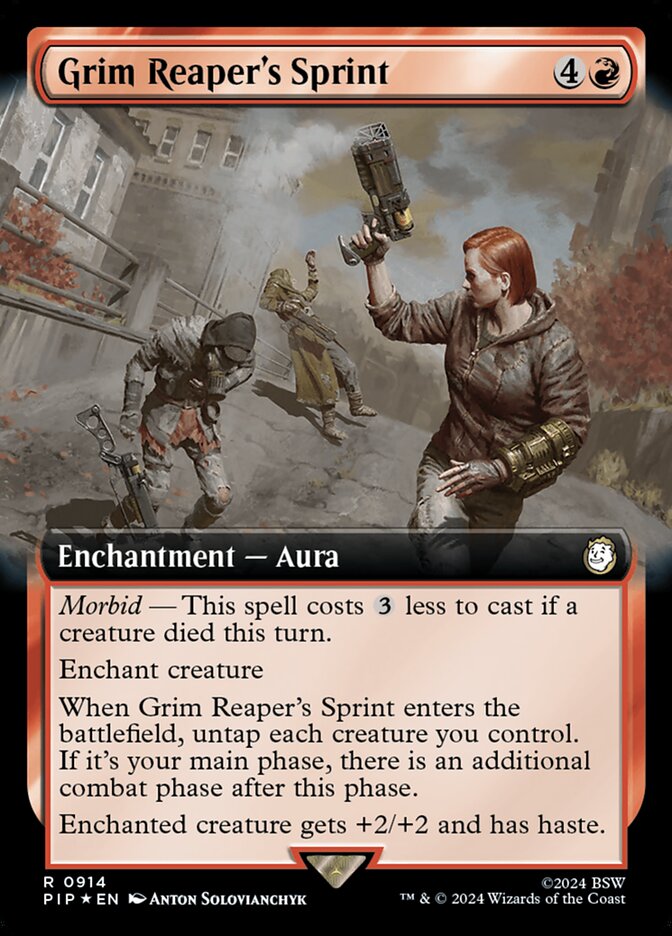 Grim Reapers Sprint - Surge Foil - Extended Art