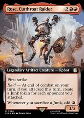 Rose, Cutthroat Raider - Surge Foil - Extended Art