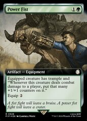 Power Fist (0928) (Extended Art) - Surge Foil