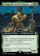 Strong, the Brutish Thespian (0931) (Extended Art) - Surge Foil