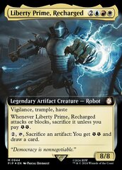 Liberty Prime, Recharged - Surge Foil - Extended Art