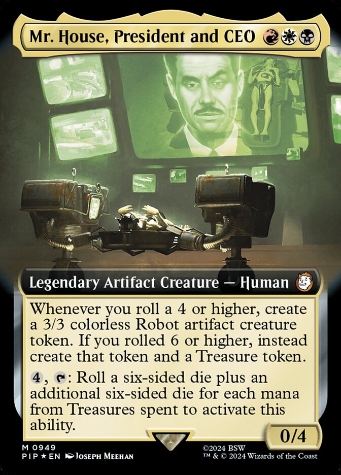Mr. House, President and CEO - Surge Foil - Extended Art