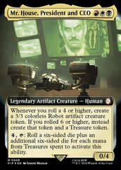 Mr. House, President and CEO (0949) (Extended Art) - Surge Foil