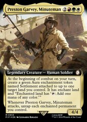 Preston Garvey, Minuteman (0953) (Extended Art) - Surge Foil