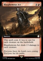 Blasphemous Act - Surge Foil - Extended Art