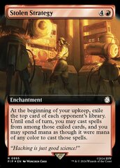 Stolen Strategy - Surge Foil - Extended Art