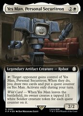 Yes Man, Personal Securitron (0901) (Extended Art) - Surge Foil