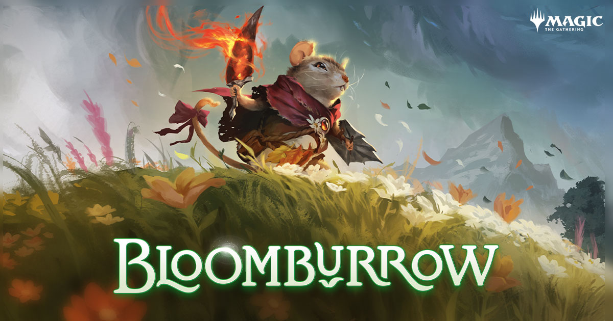 Bloomburrow Commander Deck Display