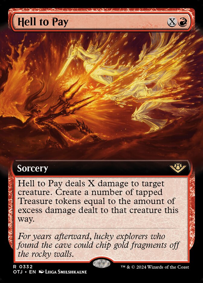 Hell to Pay - Foil - Extended Art