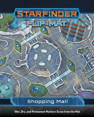 Starfinder RPG: Flip-Mat - Shopping Mall