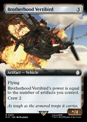 Brotherhood Vertibird (0431) (Extended Art) - Foil