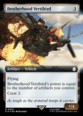 Brotherhood Vertibird (0959) (Extended Art) - Surge Foil