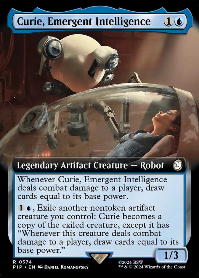 Curie, Emergent Intelligence - Extended Art