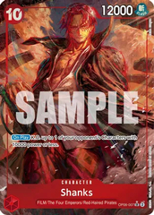 Shanks - OP06-007 - SR - Foil - Alternate Art