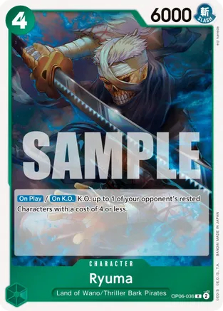 Ryuma - OP06-036 - R - Foil