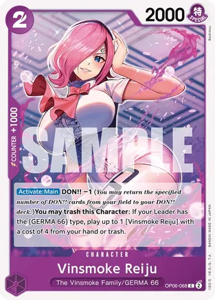 Vinsmoke Reiju - OP06-068 - C