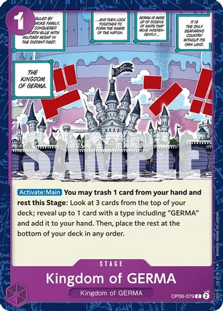 Kingdom of GERMA - OP06-079 - C