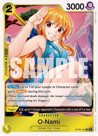 O-Nami - OP06-101 - R - Foil