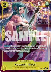 Kouzuki Hiyori - OP06-106 - SR - Foil - Alternate Art