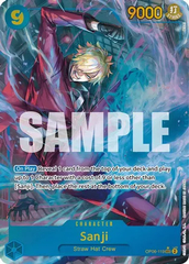 Sanji - OP06-119 - SEC - Foil - Alternate Art