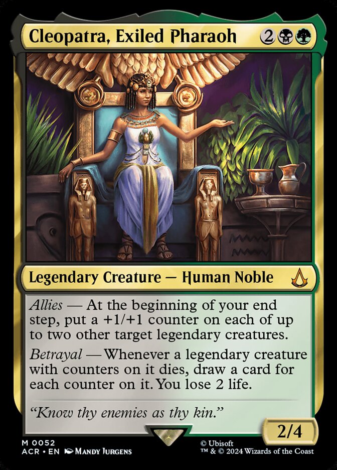 Cleopatra, Exiled Pharaoh - Foil