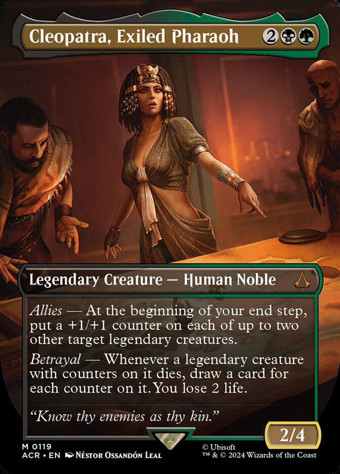 Cleopatra, Exiled Pharaoh - Borderless