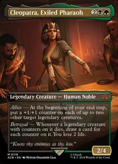 Cleopatra, Exiled Pharaoh - Foil - Borderless