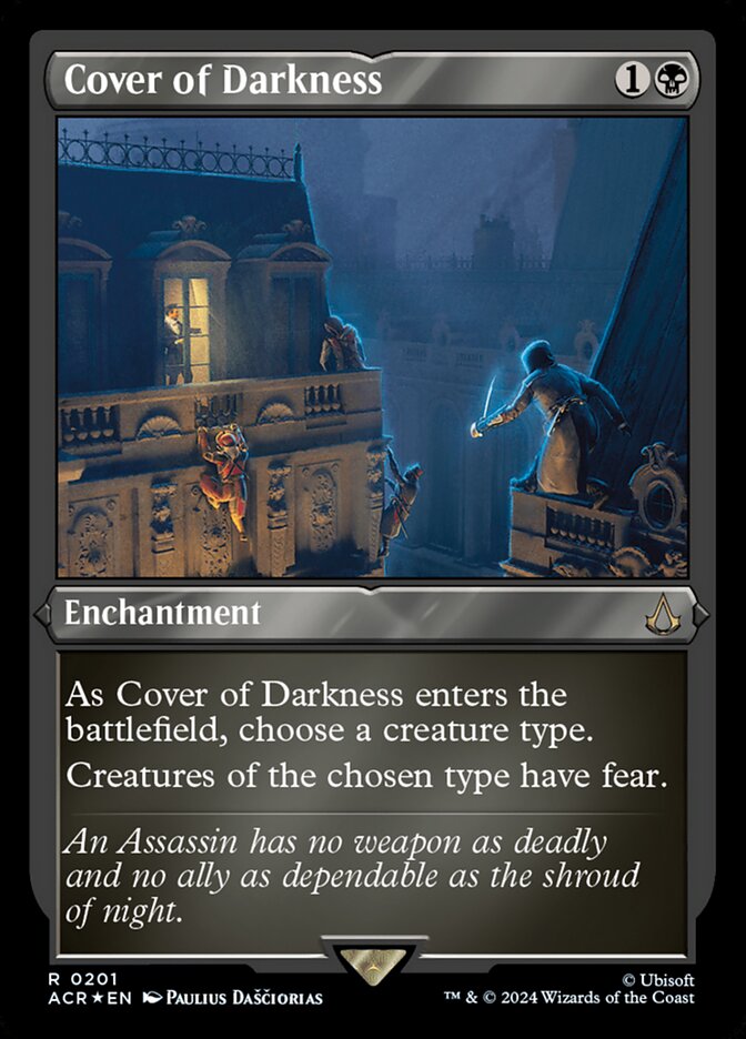 Cover of Darkness - Foil Etched