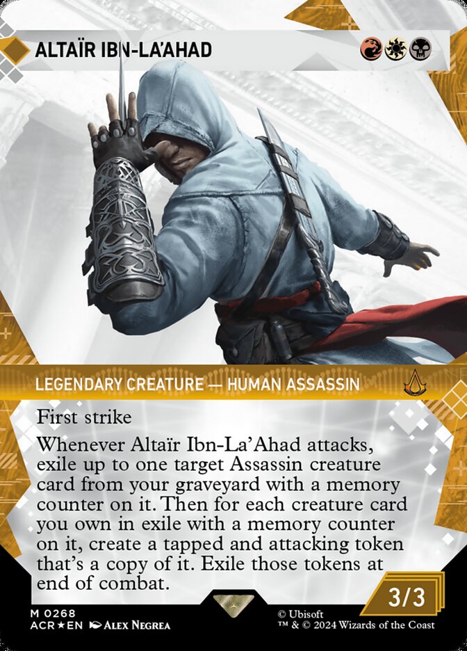 Altair Ibn-LaAhad - Textured Foil - Showcase