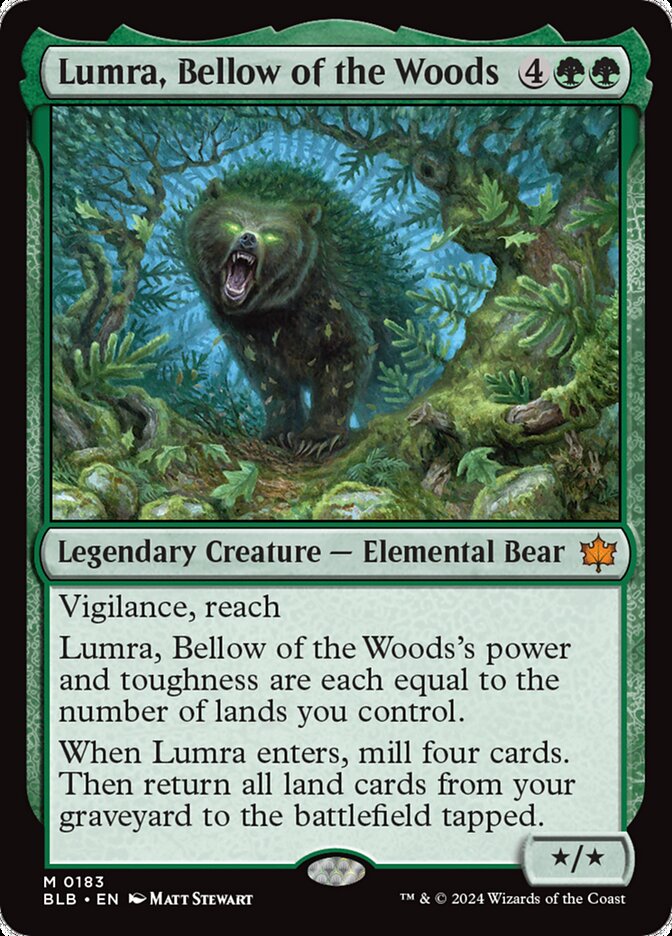 Lumra, Bellow of the Woods - Foil