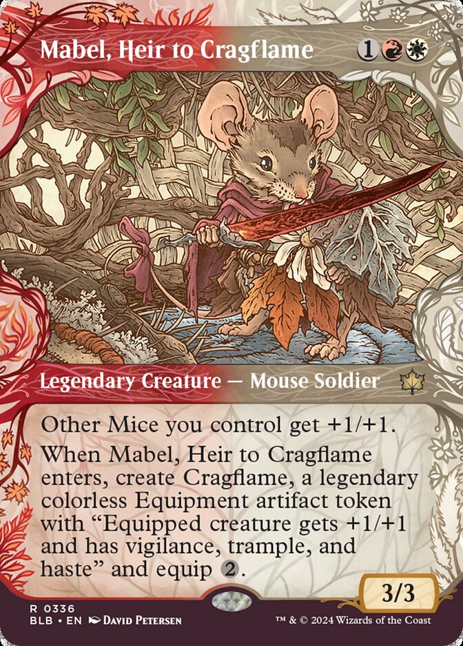 Mabel, Heir to Cragflame (Showcase) - Foil