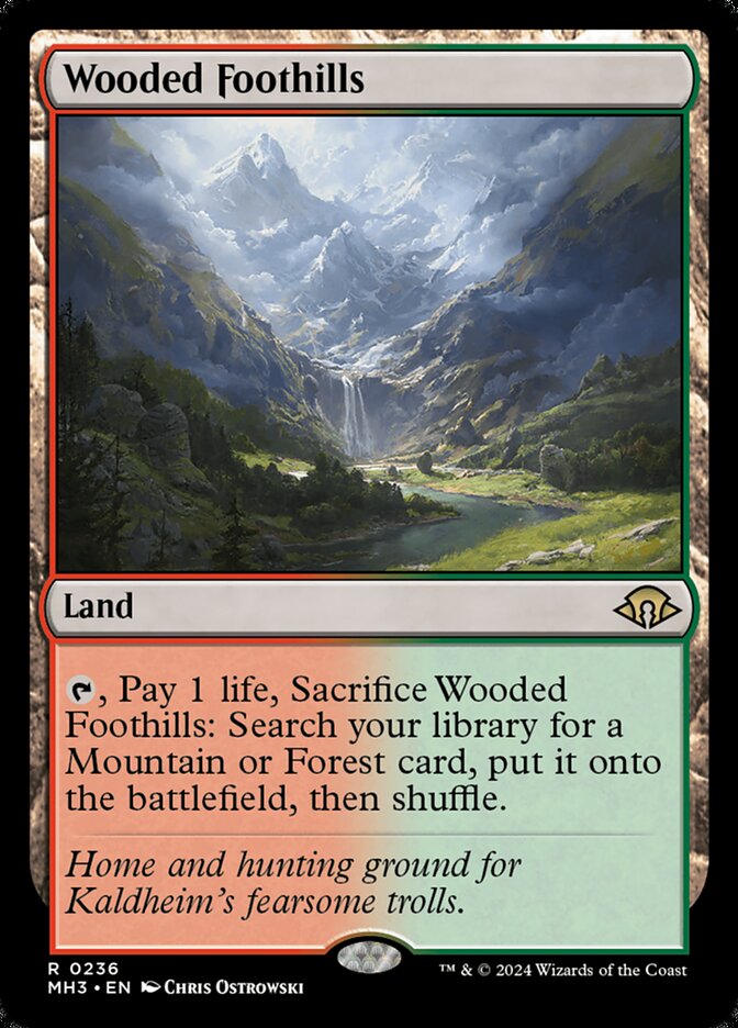 Wooded Foothills - Foil