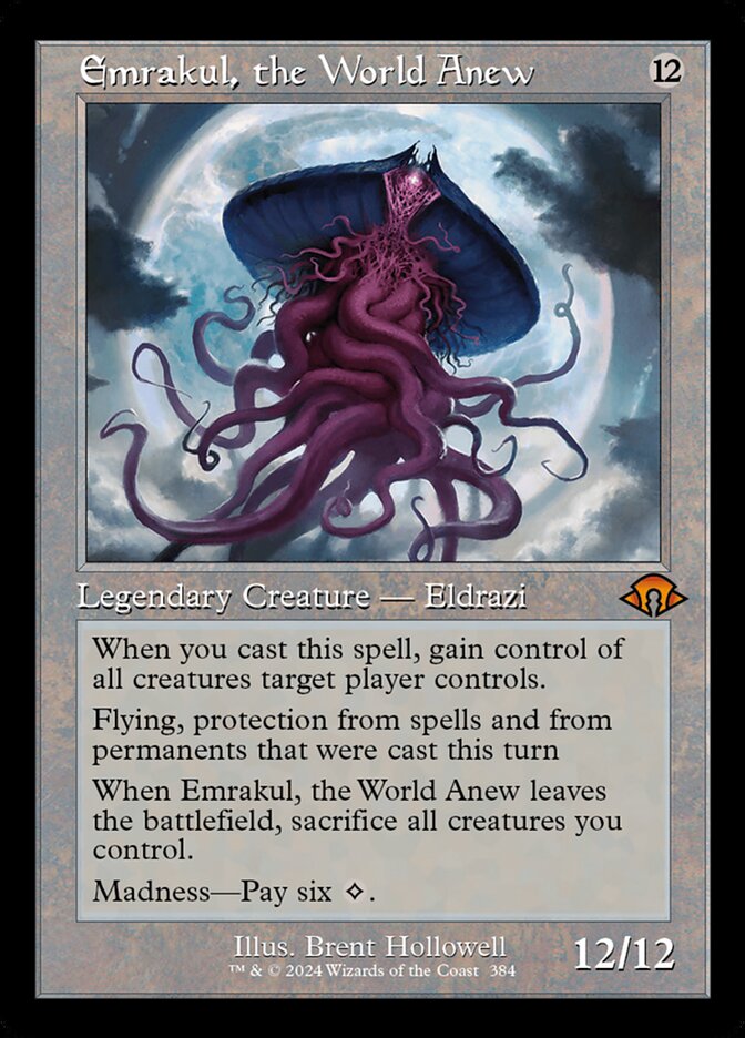 Emrakul, the World Anew - Foil - Retro Frame Emrakul, the World Anew - Foil - Retro Frame